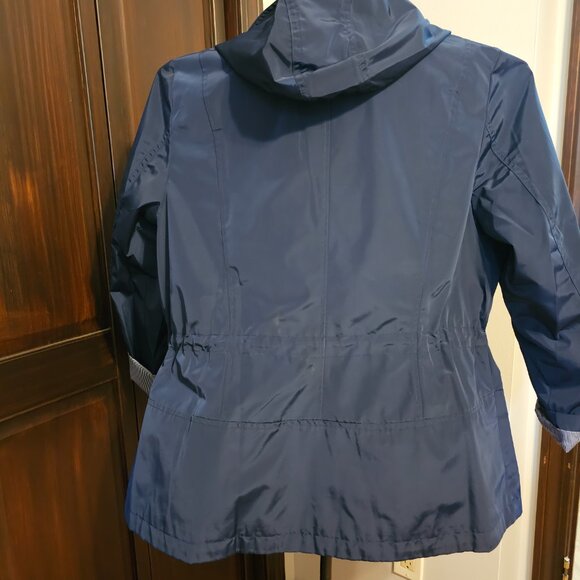 Charter Club Rain Jacket Navy, PXL - Picture 2 of 4